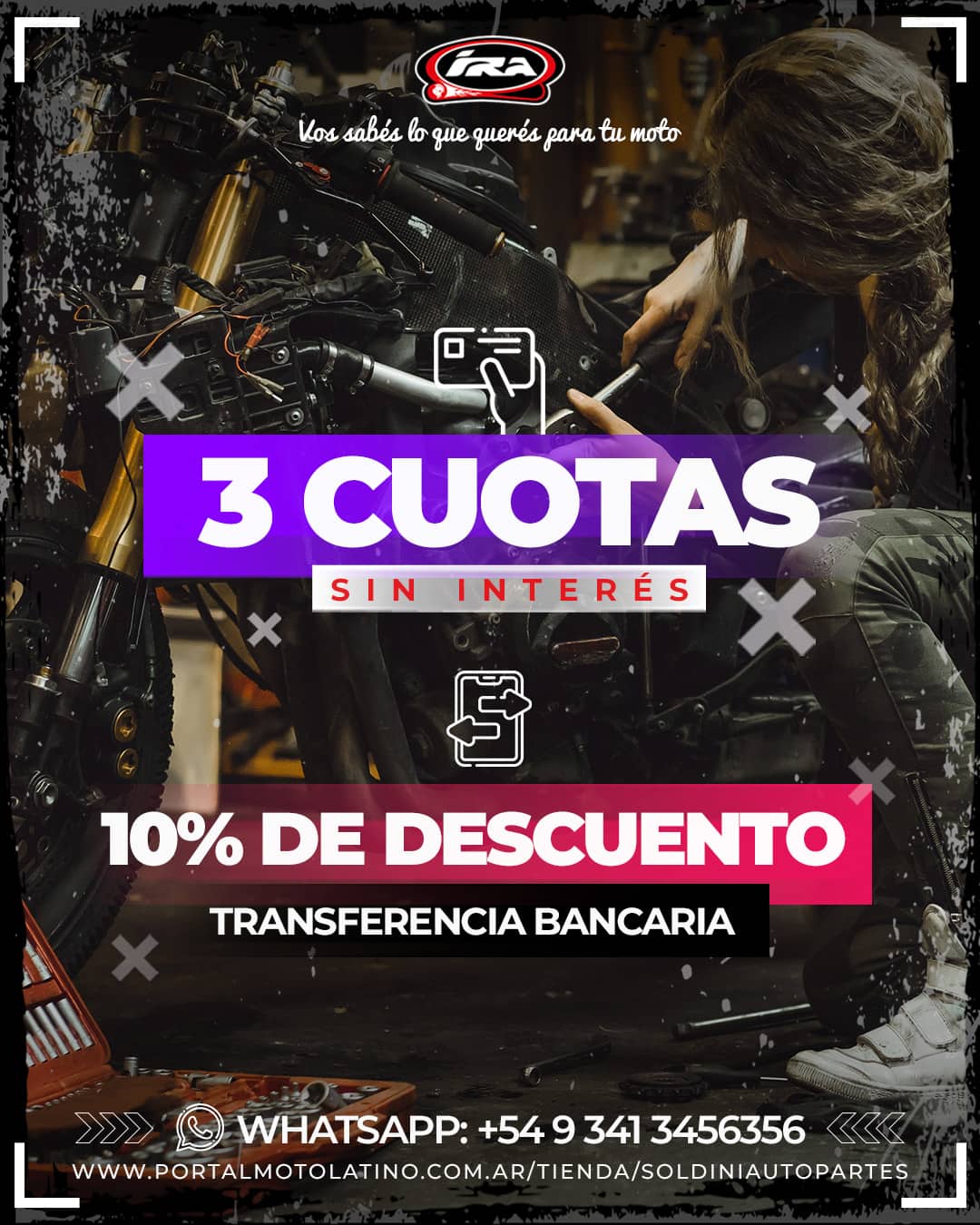 descuento moto