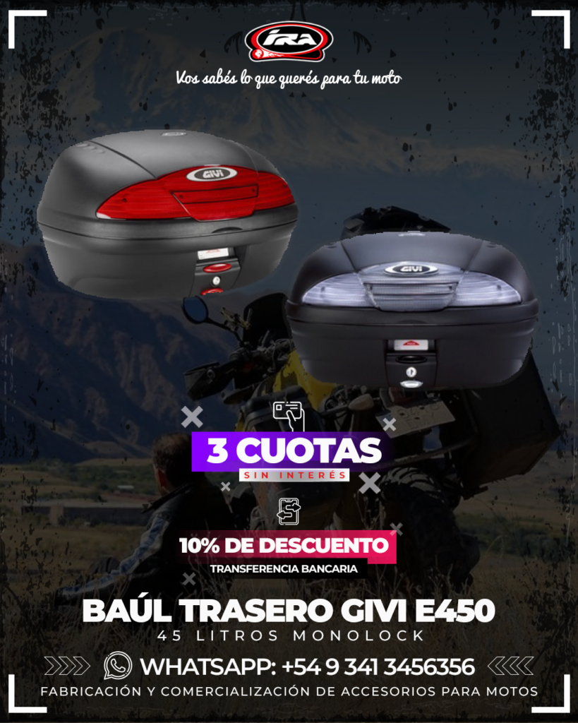 BAÚLES TRASEROS Y LATERALES