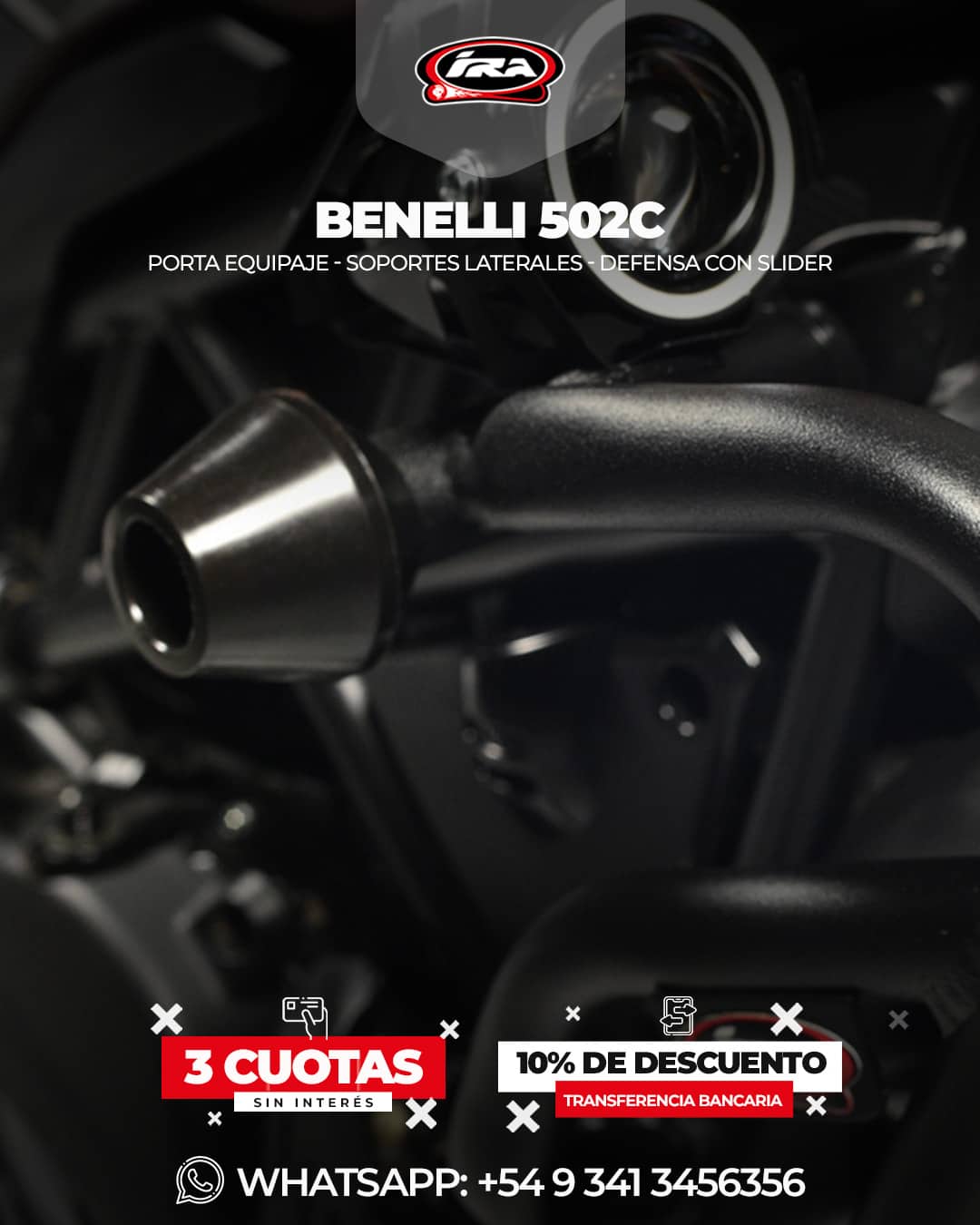 Accesorios diseñados para Benelli 502C