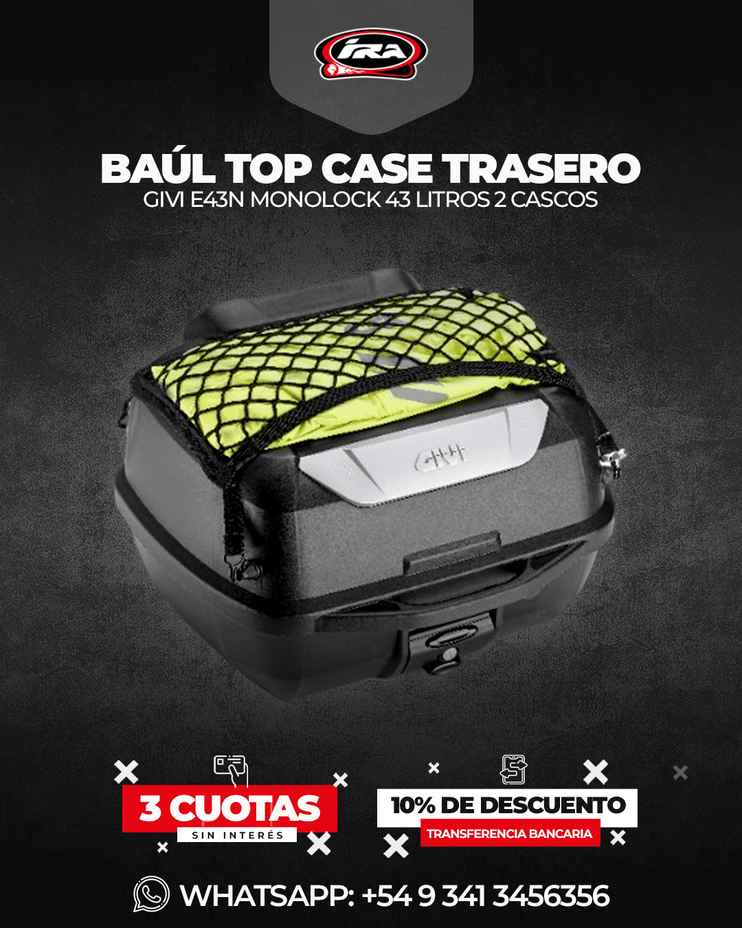 BAÚL TOP CASE