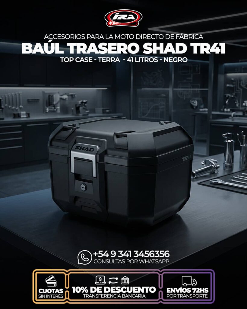 Baúles traseros SHAD