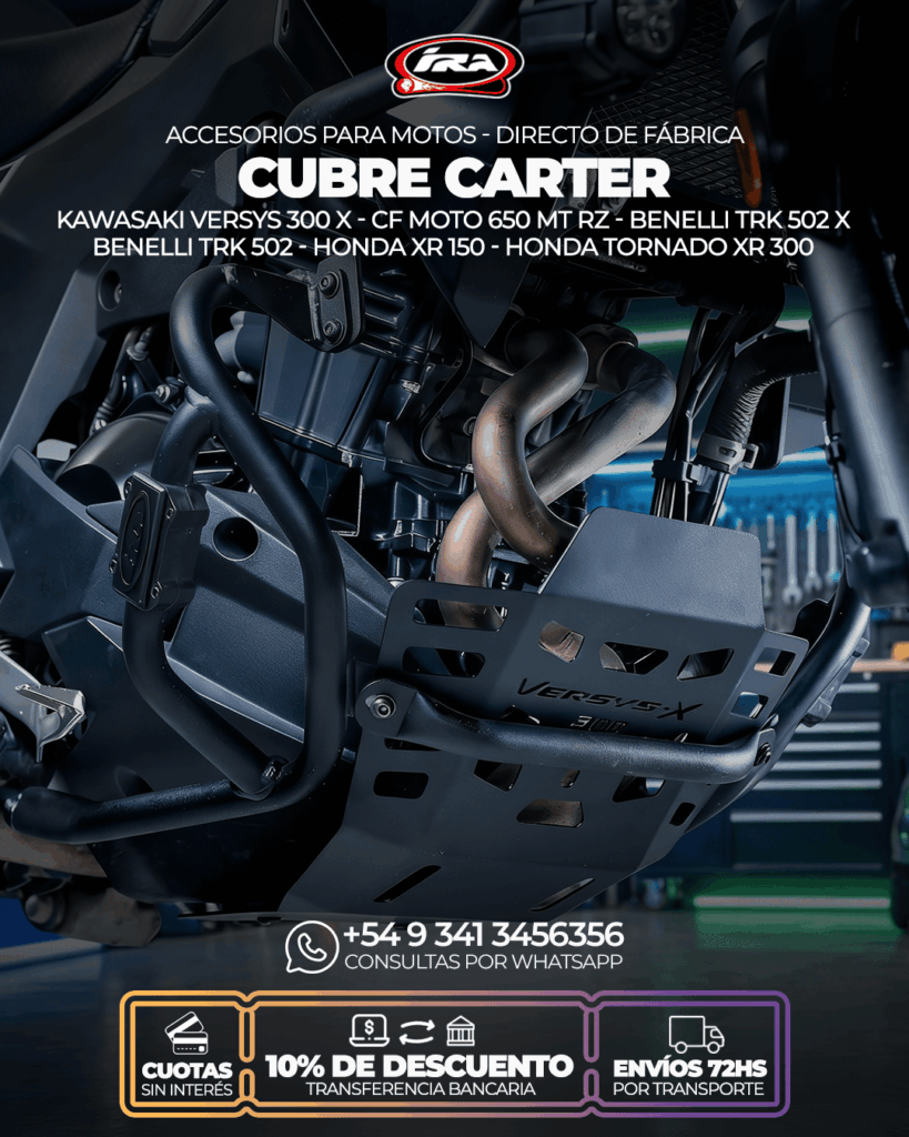 Cubre Cárter para Motos en Argentina – Directo de Fábrica | IRA Racing