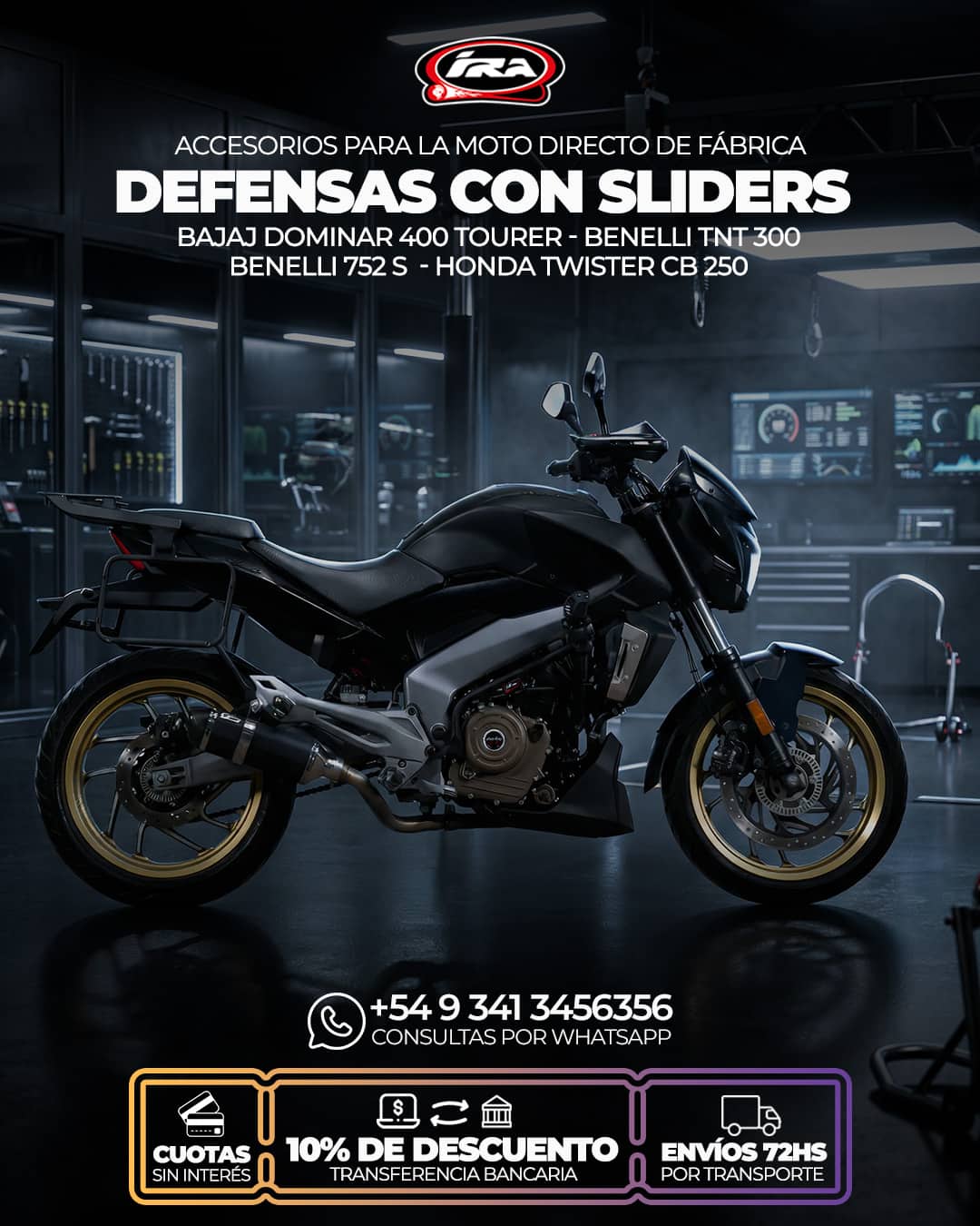Defensas con sliders