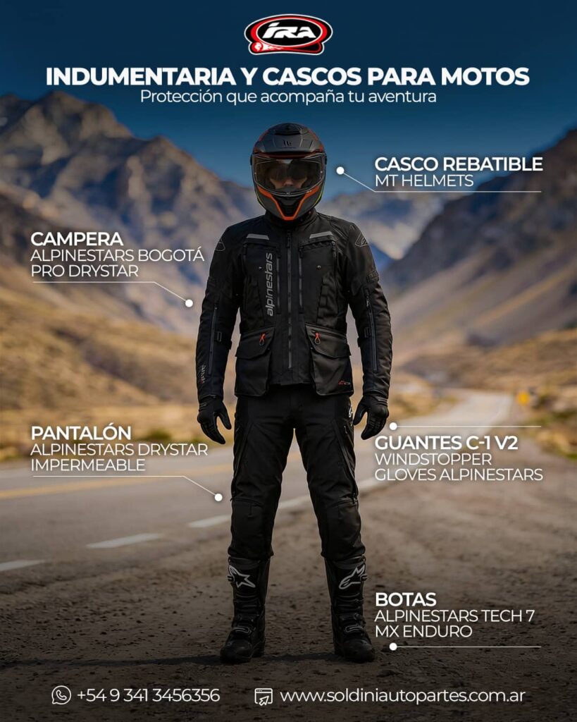 Indumentaria para moto