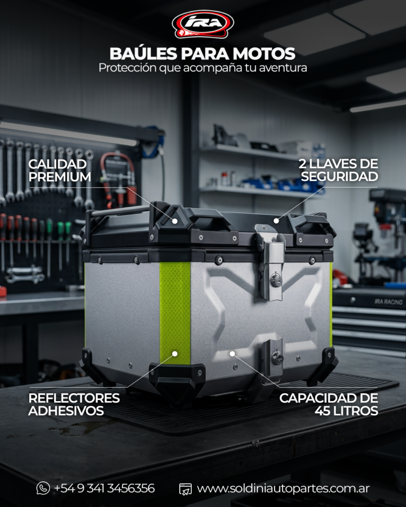 Baules de Aluminio para Motos