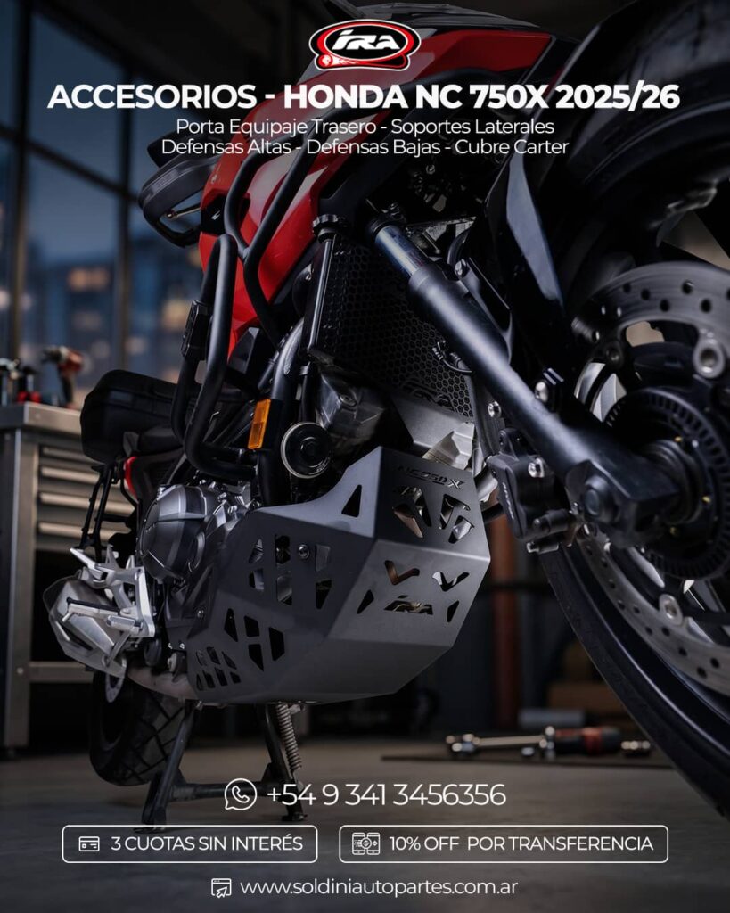 Accesorios Honda NC 750X 2025