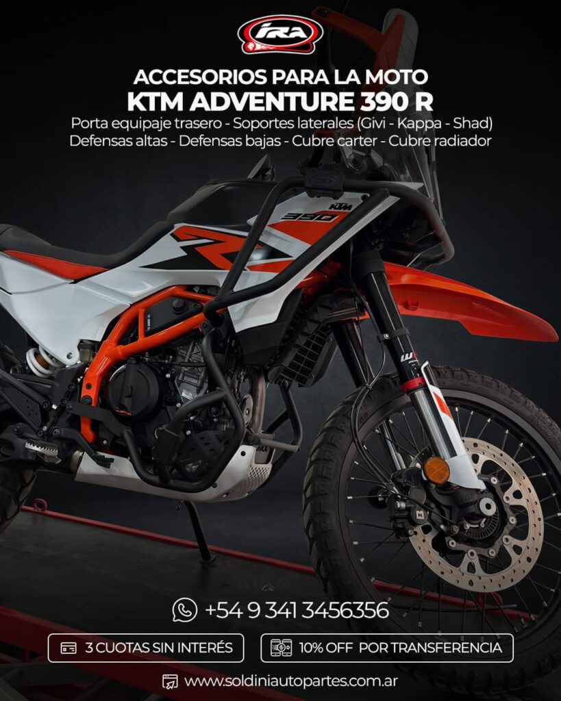 Accesorios para KTM Adventure 390 R