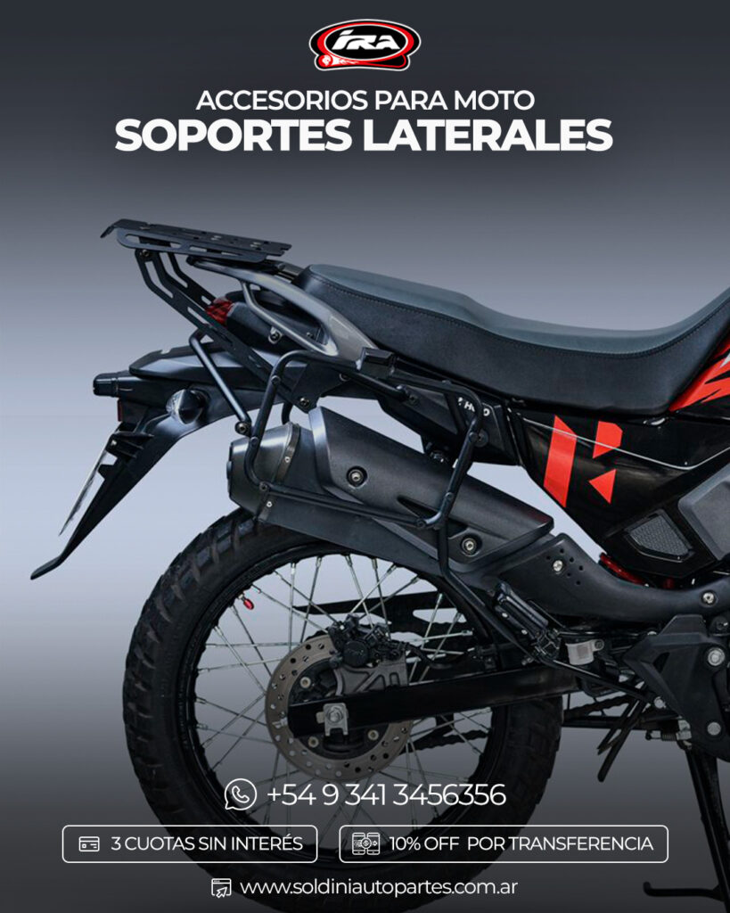 instalar baúles laterales en moto